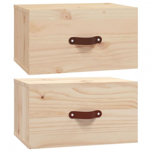 Tables de chevet murales 2 pcs 40x29,5x22 cm Tables de chevet murales 2 pcs 40x29,5x22 cm