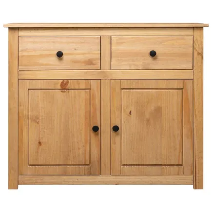 Buffet 93x40x80 cm Pin solide Assortiment Panama 2