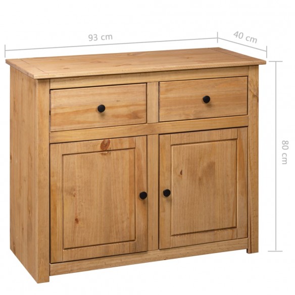 Buffet 93x40x80 cm Pin solide Assortiment Panama Buffet 93x40x80 cm Pin solide Assortiment Panama