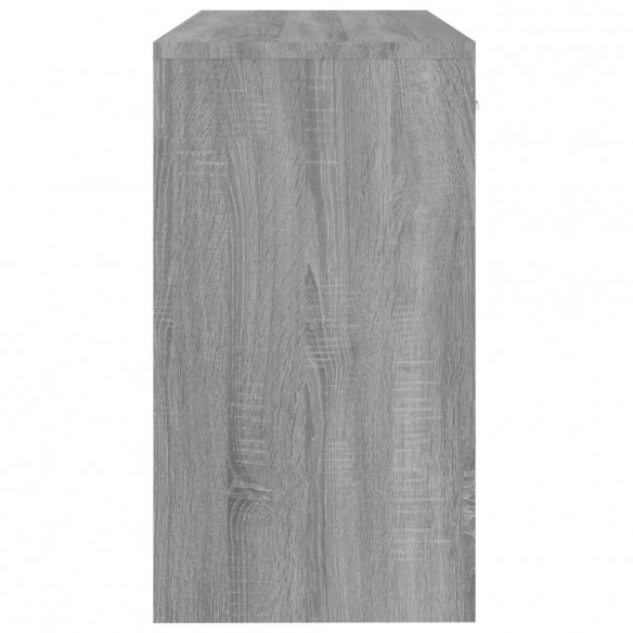 Bureau avec tiroir et armoire Sonoma gris 100x40x73 cm