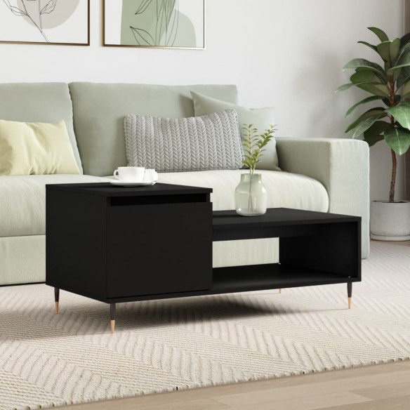 Table basse Noir 100x50x45 cm 