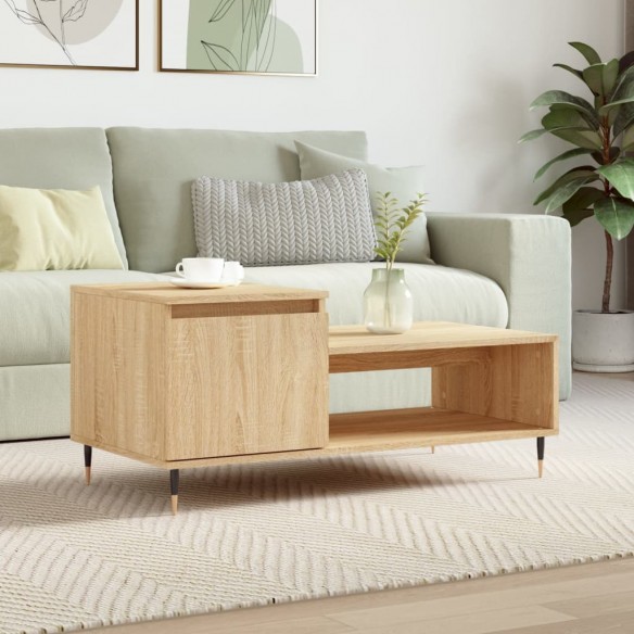 Table basse Chêne sonoma 100x50x45 cm 