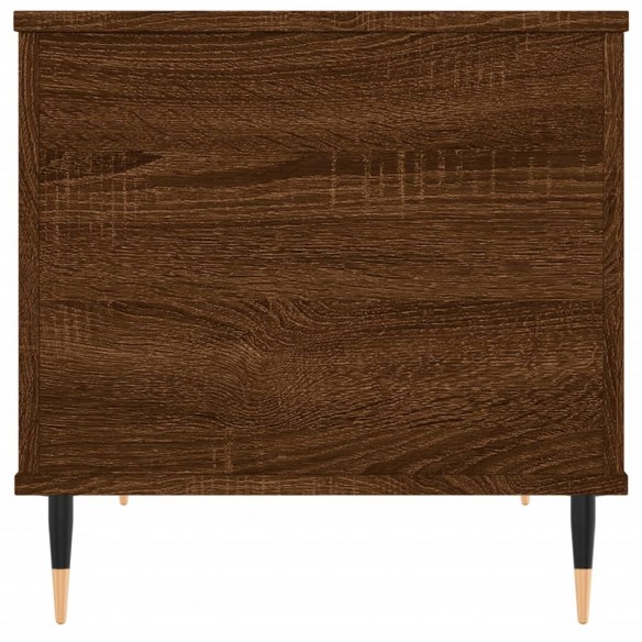 Table basse Chêne marron 60x44,5x45 cm 