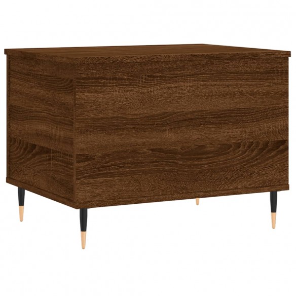 Table basse Chêne marron 60x44,5x45 cm 