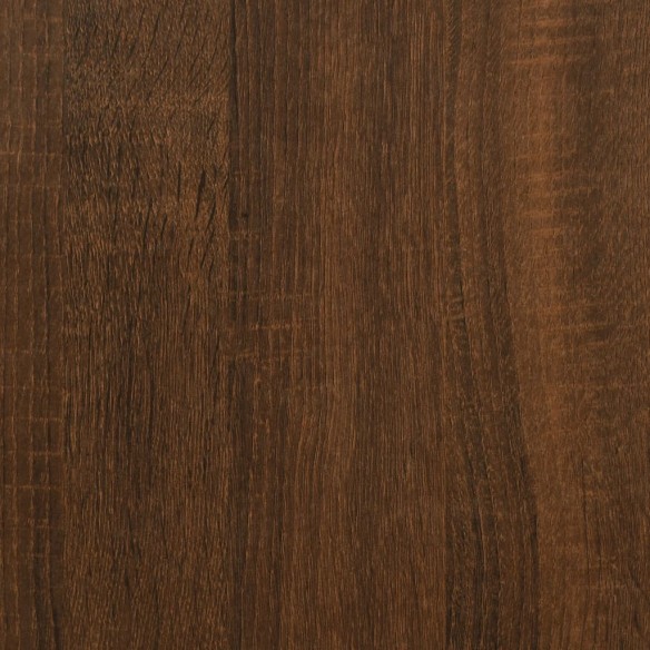 Table basse Chêne marron 60x44,5x45 cm 