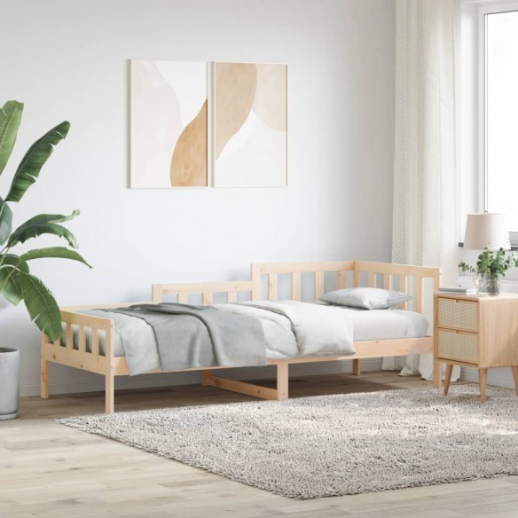 Lit de jour 90x190 cm Bois de pin massif