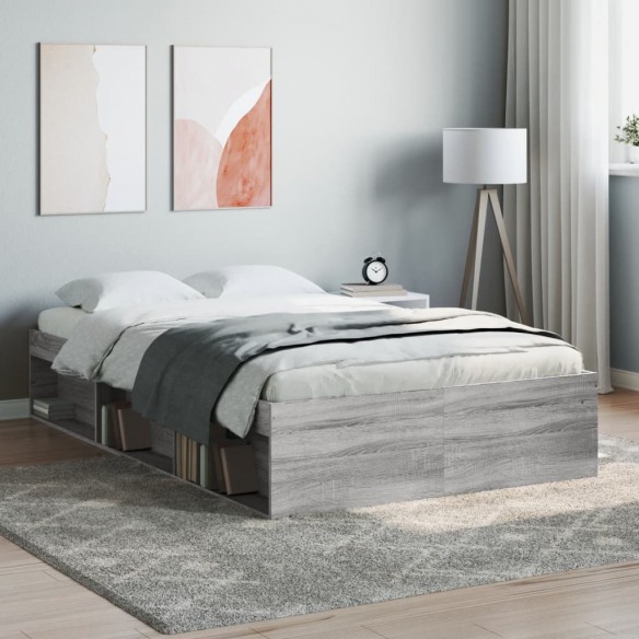 Lit sonoma gris 120x200 cm