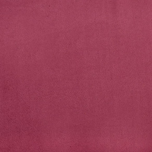 Canapé à 3 places Rouge bordeaux 180 cm Velours