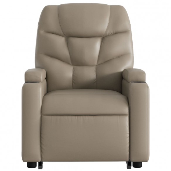 Fauteuil inclinable de massage Cappuccino Similicuir