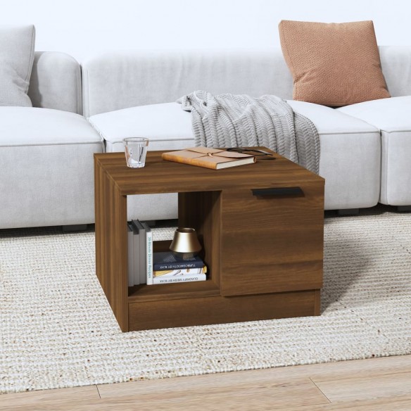 Table basse Chêne marron 50x50x36 cm 