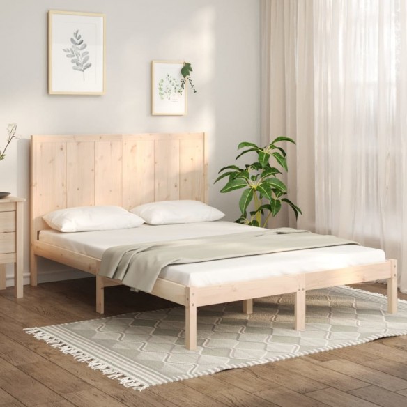 Lit Bois de pin massif 160x200 cm