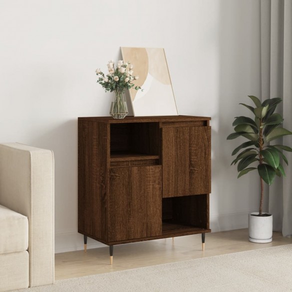 Buffet Chêne marron 60x35x70 cm 