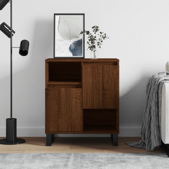 Buffet Chêne marron 60x35x70 cm 