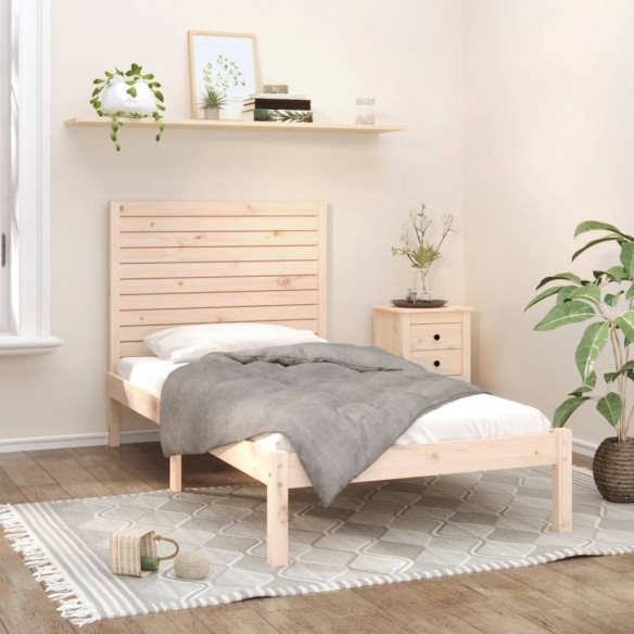 Lit Bois massif 100x200 cm