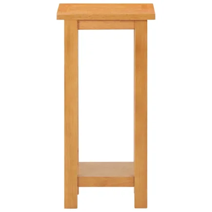 Table d'appoint 27x24x55 cm Bois de chêne massif 2