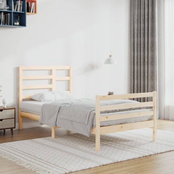 Lit Bois massif 100x200 cm
