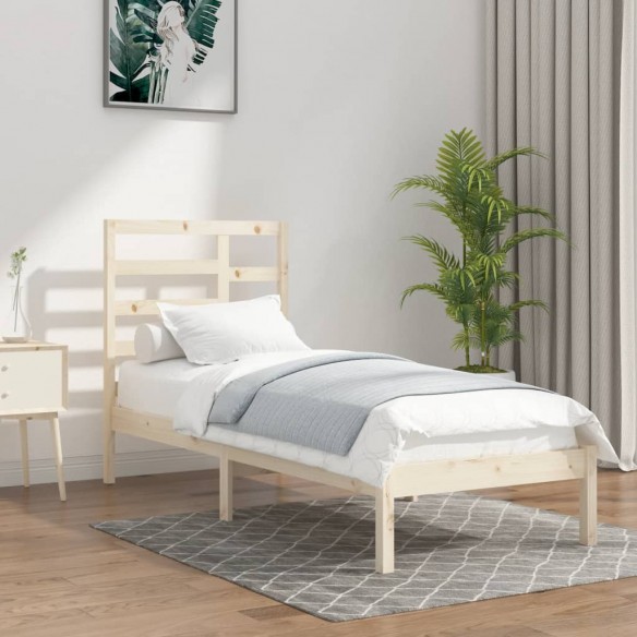 Lit Bois massif 90x200 cm