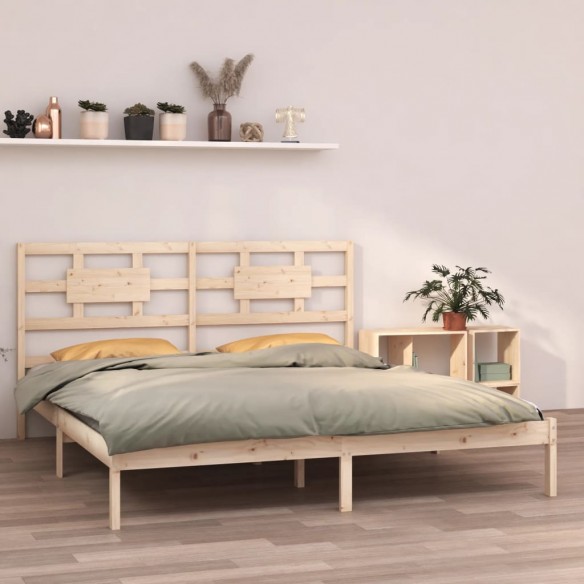 Lit Bois massif 200x200 cm
