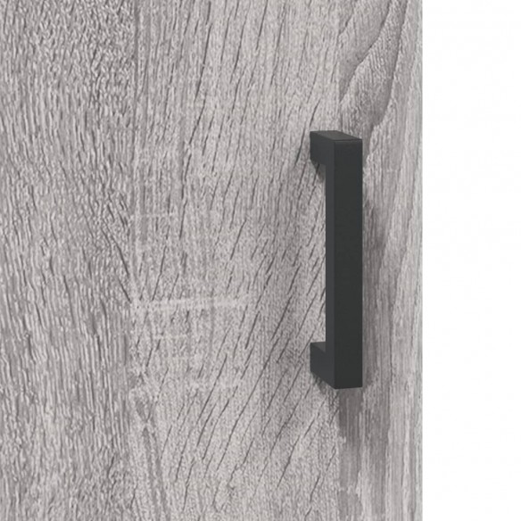 Armoire murale sonoma gris 60x31x70 cm bois d'ingénierie