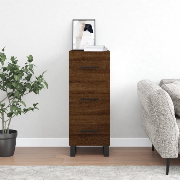 Buffet Chêne marron 34,5x34x90 cm 