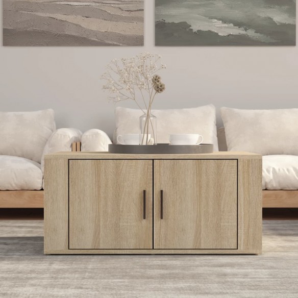 Table basse Chêne sonoma 80x50x36 cm 