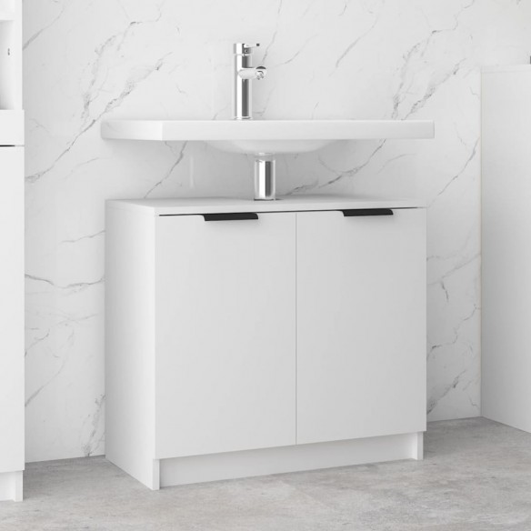 Armoire salle de bain Blanc 64,5x33,5x59 cm 