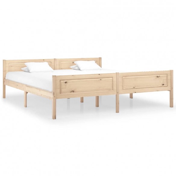 Lit Bois de pin massif 180x200 cm