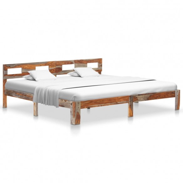 Lit Bois massif 200x200 cm