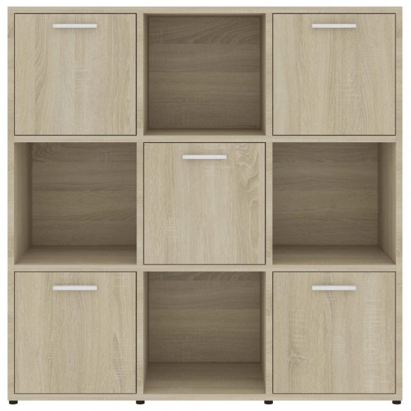 Bibliothèque Chêne sonoma 90x30x90 cm Aggloméré