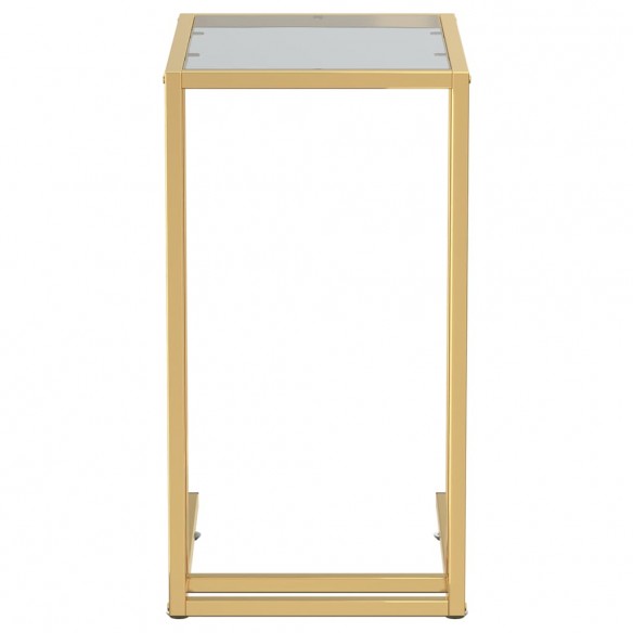 Table d'appoint pour ordinateur Noir 50x35x65 cm Verre trempé Table d'appoint pour ordinateur Noir 50x35x65 cm Verre trempé