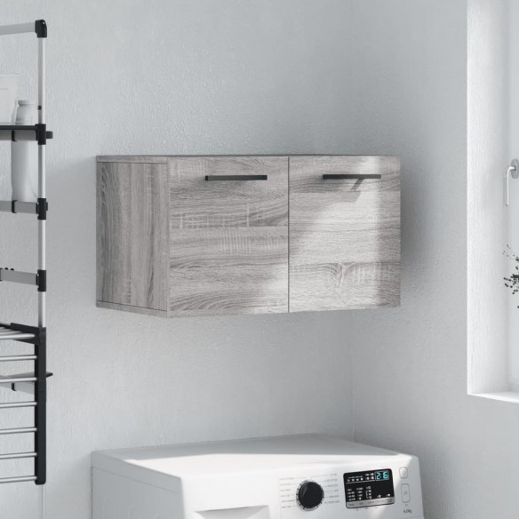 Armoire murale Sonoma gris 60x36,5x35 cm 