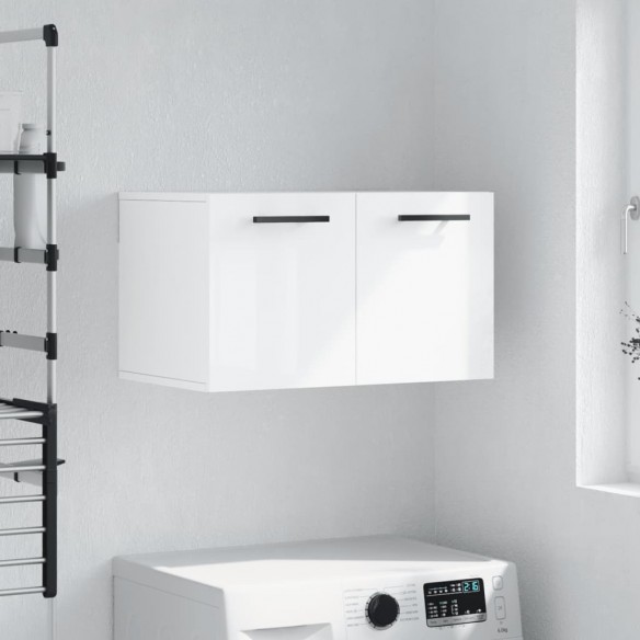 Armoire murale Blanc brillant 60x36,5x35 cm 