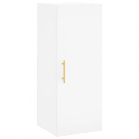 Buffet haut Blanc 34,5x34x180 cm 