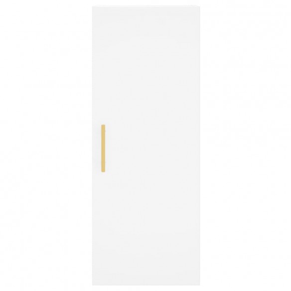 Buffet haut Blanc 34,5x34x180 cm 