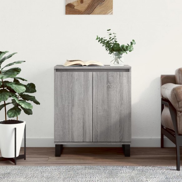 Buffet Sonoma gris 60x35x70 cm 