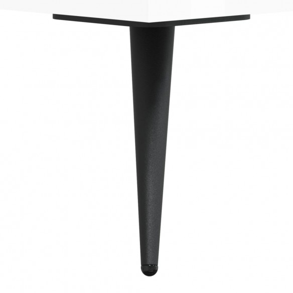 Table basse Blanc brillant 90x50x40 cm  Table basse Blanc brillant 90x50x40 cm
