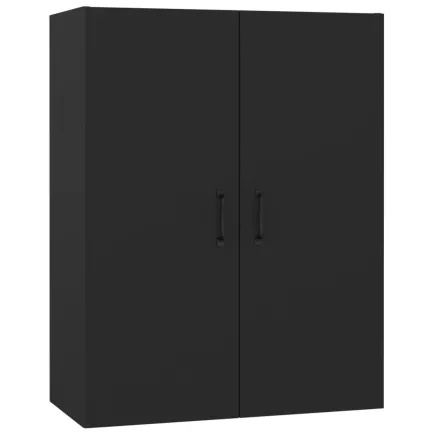 Armoire suspendue Noir 69,5x34x90 cm  2