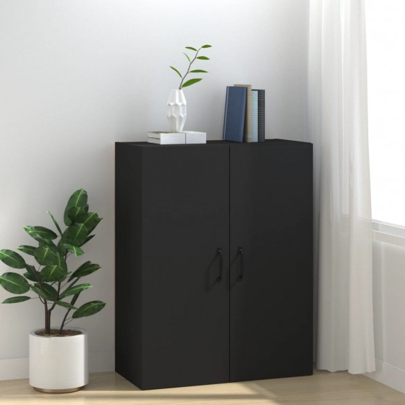 Armoire suspendue Noir 69,5x34x90 cm  Armoire suspendue Noir 69,5x34x90 cm