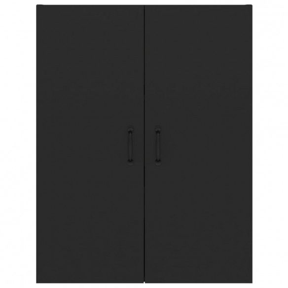 Armoire suspendue Noir 69,5x34x90 cm  Armoire suspendue Noir 69,5x34x90 cm