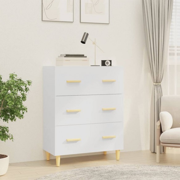 Buffet Blanc 70x34x90 cm 