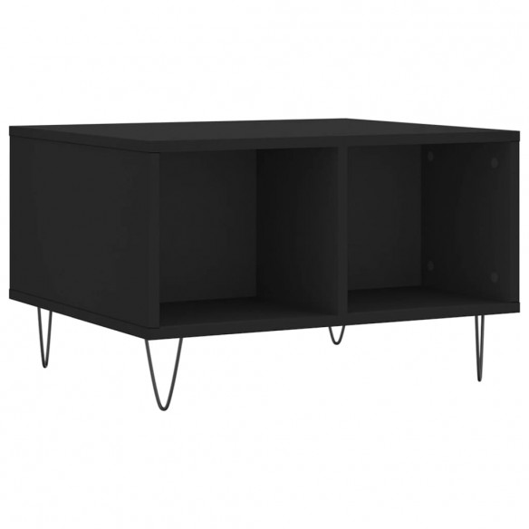 Table basse Noir 60x50x36,5 cm  Table basse Noir 60x50x36,5 cm