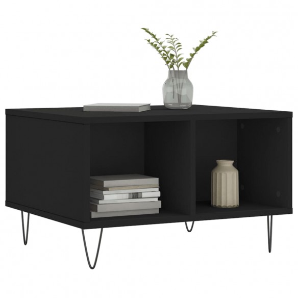 Table basse Noir 60x50x36,5 cm  Table basse Noir 60x50x36,5 cm