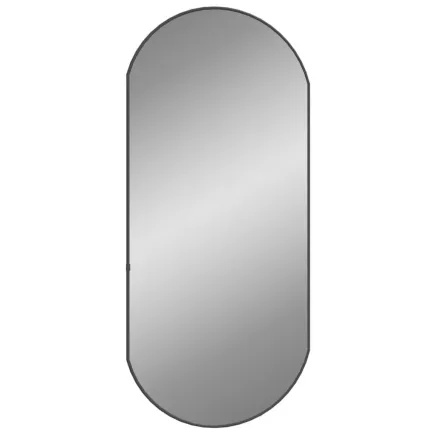 Miroir mural Noir 90x40 cm Ovale 2