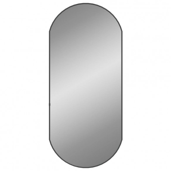 Miroir mural Noir 90x40 cm Ovale Miroir mural Noir 90x40 cm Ovale