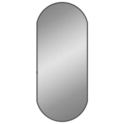 Miroir mural Noir 70x30 cm Ovale 2