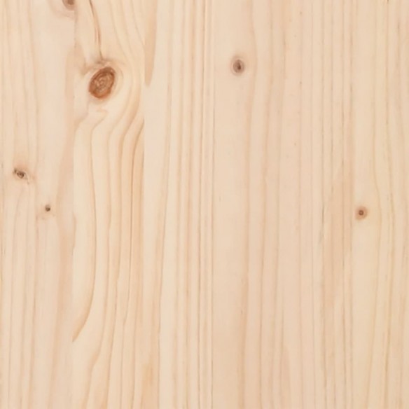 Lit de jour avec lit gigogne 80x200 cm bois de pin massif