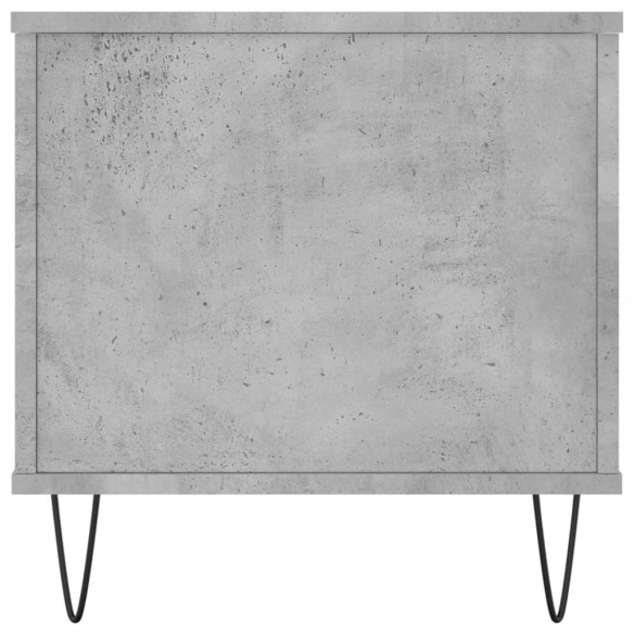 Table basse Gris béton 90x44,5x45 cm 