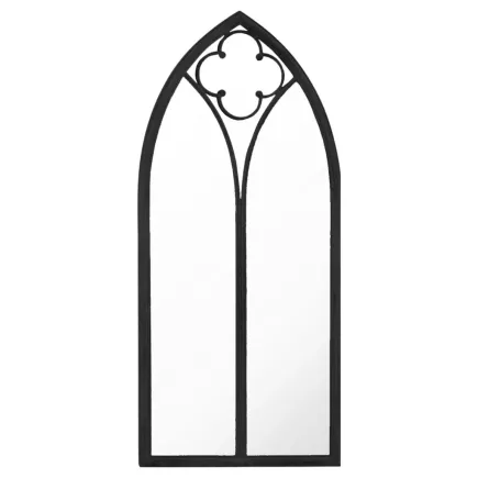 Miroir Noir 100x45 cm Fer pour utilisation à l'intérieur 2
