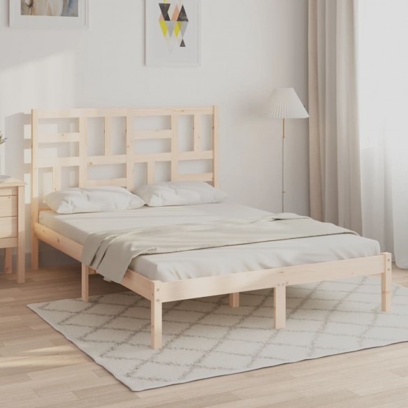 Lit bois massif 150x200 cm très grand