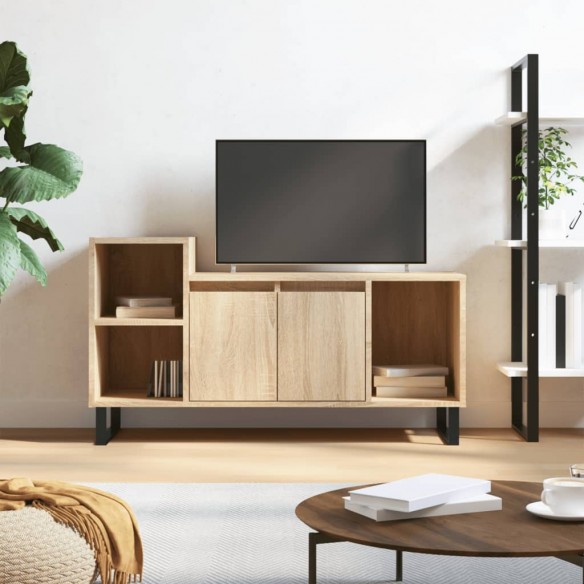 Meuble TV Chêne sonoma 100x35x55 cm 